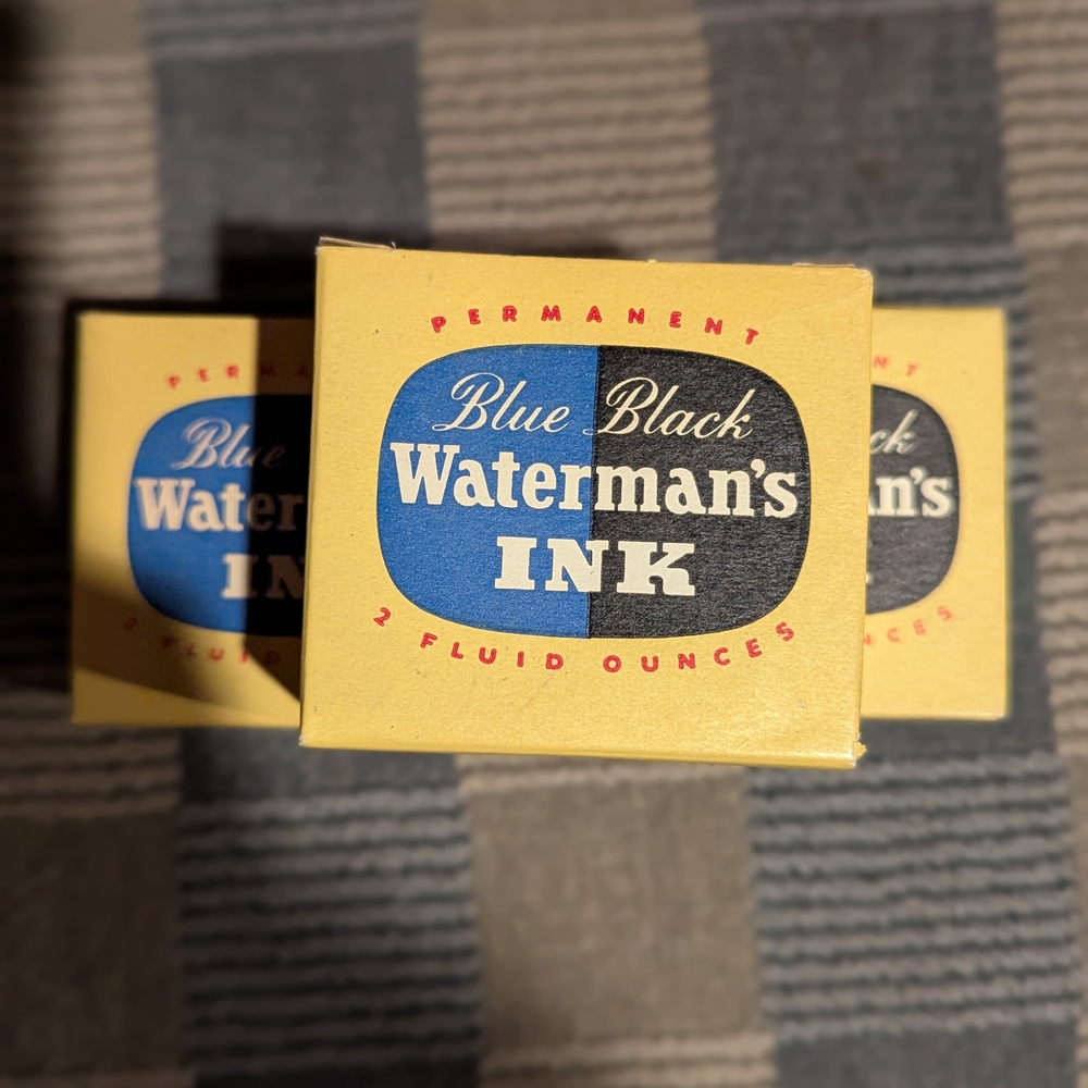 Waterman's Blue Black Ink